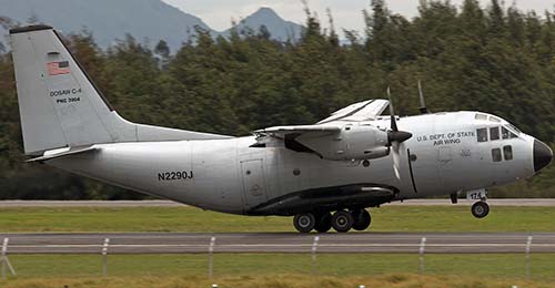 Средний военно-транспортный самолет C-27A «Spartan» (США)