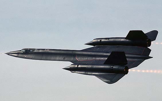 Стратегический разведчик SR-71A Blackbird (США)