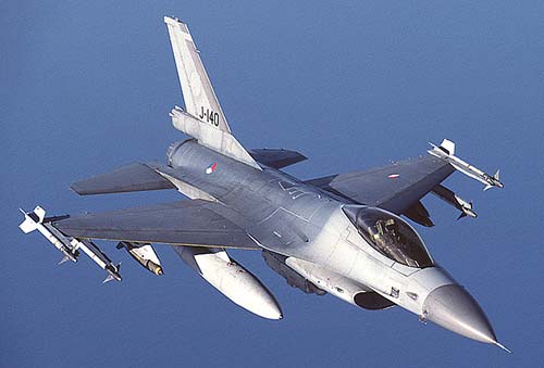 Тактический истребитель F-16A Fighting Falcon (США)