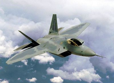 Тактический истребитель YF-22 ВВС США