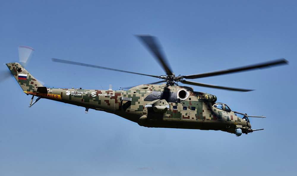 Транспортно-боевой вертолет Ми-35П (Россия)