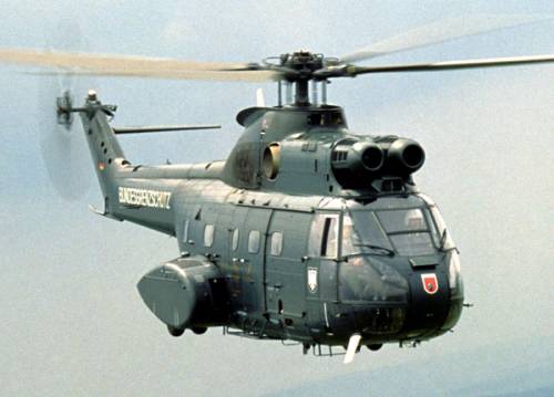 Транспортно-десантный вертолёт SA-330 "Puma" (Франция)