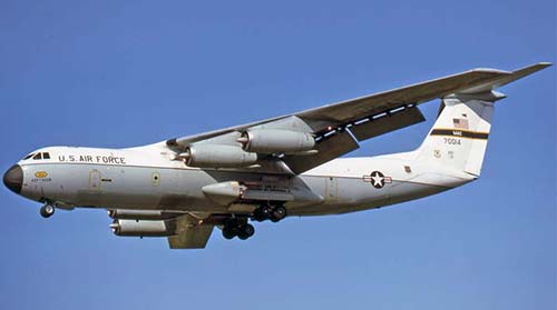 Тяжелый военно-транспортный самолет С-141A «Starlifter» (США)