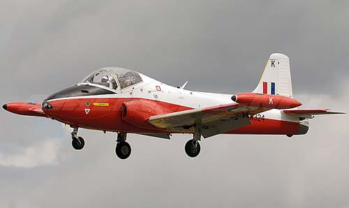 Учебно-тренировочный самолет Jet Provost T5 (Великобритания)