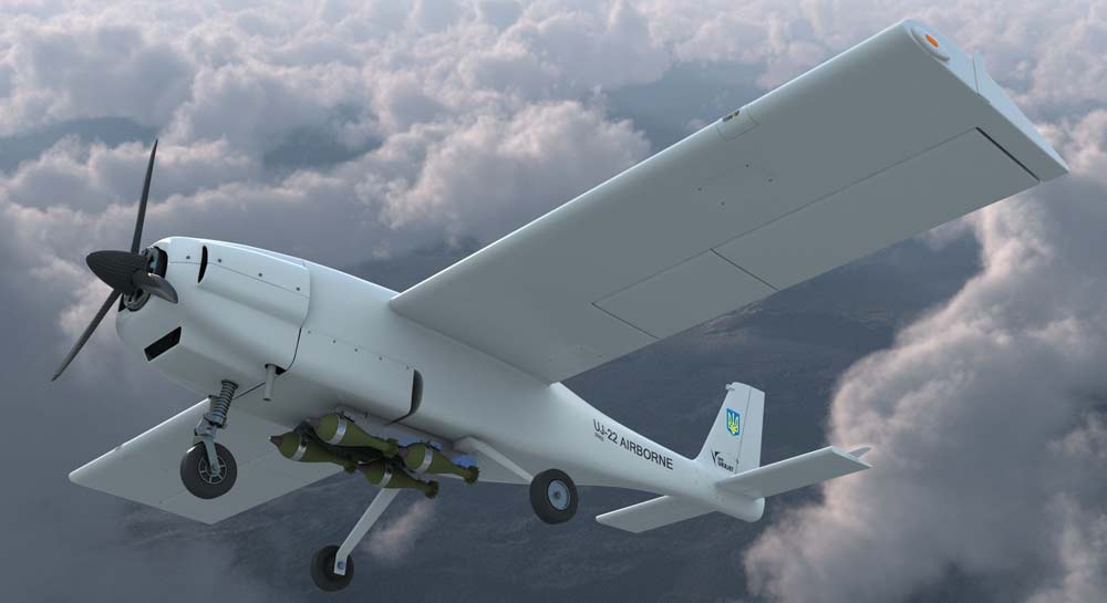 Ударный БПЛА UJ-22 Airborne (Украина)