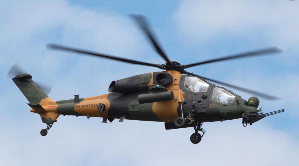 Ударный вертолёт Agusta-Westland T129 ATAK (Турция)