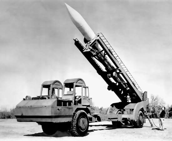 Управляемая баллистическая ракета MGM-5 «Corporal» (США)