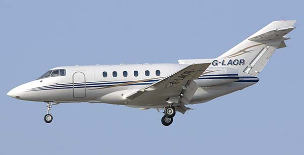 Военно-транспортный самолет BAe HS 125-800 (Великобритания)