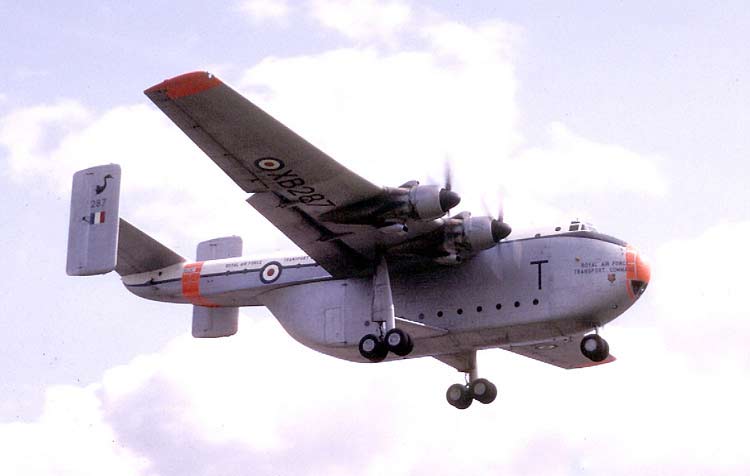 Военно-транспортный самолет Blackburn B-101 Beverley (Великобритания)