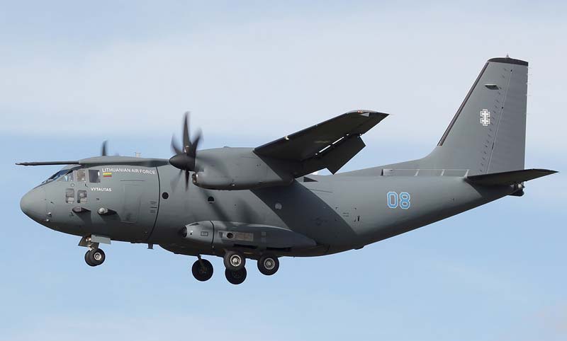Военно-транспортный самолёт Aeritalia G.222 / C-27J Spartan (США-Италия)