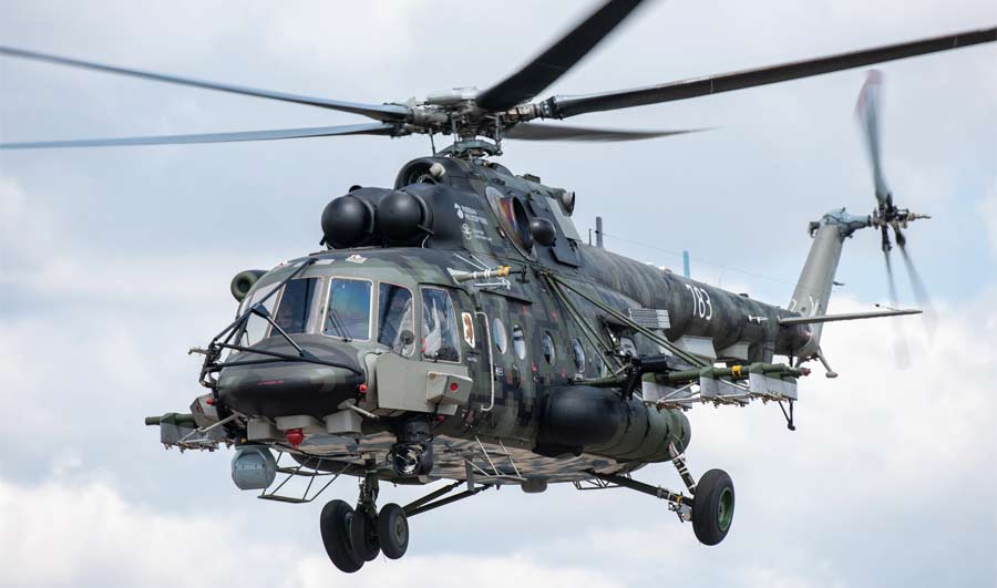 Военно-транспортный вертолет Ми-8АМТШ-ВН (Россия)