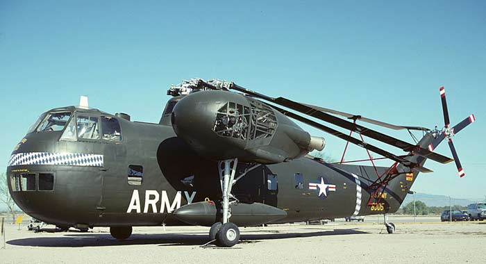 Военно-транспортный вертолёт Sikorsky H-37A Mojave (США)