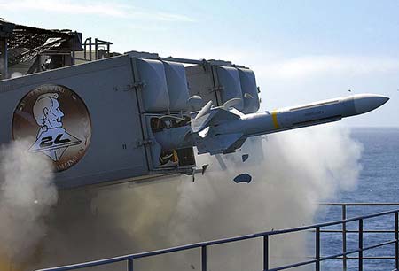 Зенитный ракетный комплекс Mk57 «Sea Sparrow» (США)